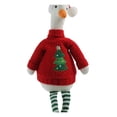 thumbnail image 3 of Holiday time Goose sitting Decoration, 25 inches height, multi color, 3 of 4