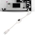 thumbnail image 1 of US Power Extension Cord with On Off Switch,  Material, Practical, PVC Outer Quilt, Exquisite Workmanship, 16AWG, Pure Copper Conductor, 12Amp/125V, Nema 1-15P Male to, 1 of 8