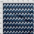 thumbnail image 2 of oneOone Organic Cotton Poplin Twill Fabric Chevron Geometric Print Fabric BTY 42 Inch Wide, 2 of 4