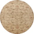 thumbnail image 1 of Ahgly Company Indoor Round Traditional Bronze Brown Persian Area Rugs, 4' Round, 1 of 6