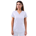 thumbnail image 1 of Adar Pro Blouses Médicales pour Femmes - Haut à Col en V, 1 of 7