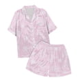 thumbnail image 4 of MIASHUI Girls Sleepwear & Robes Kid's Summer Homewear Printed Pajamas Suits Short Sleeve T-Shirt and Pants Set for Children, 4 of 4