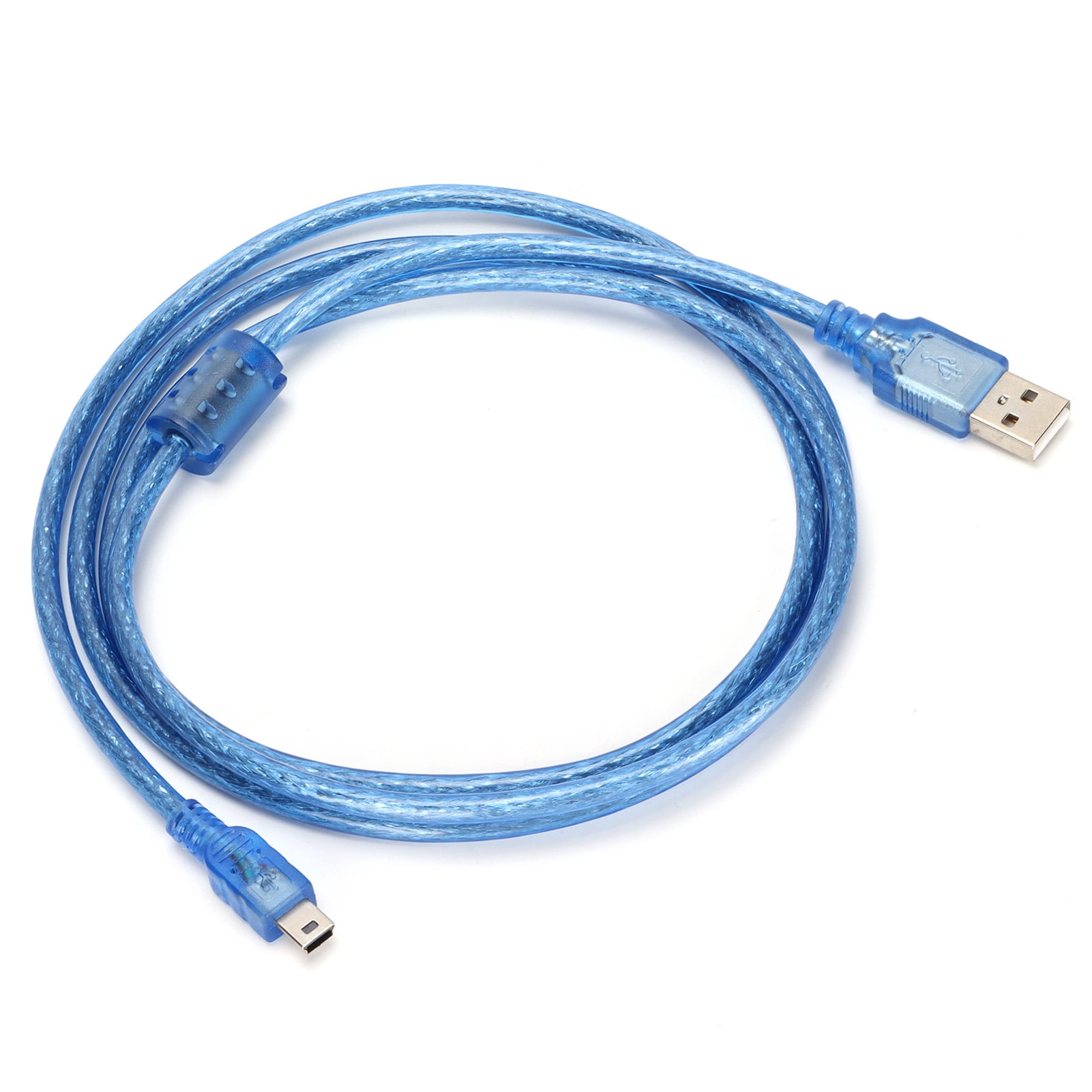 Mini USB Cable, Plug And Play High Speed USB To MINI5P Charging Cable Light  For Mobile Phones For PDAs 1.5M