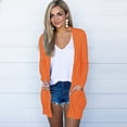 thumbnail image 4 of Long Sleeve Cardigan for Lace Cardigans for Women Summer Women Fall Open Front Cardigans for Summer Women Cardigan with Pockets Casual Duster Lightweight Cardigan Sweater, 4 of 8