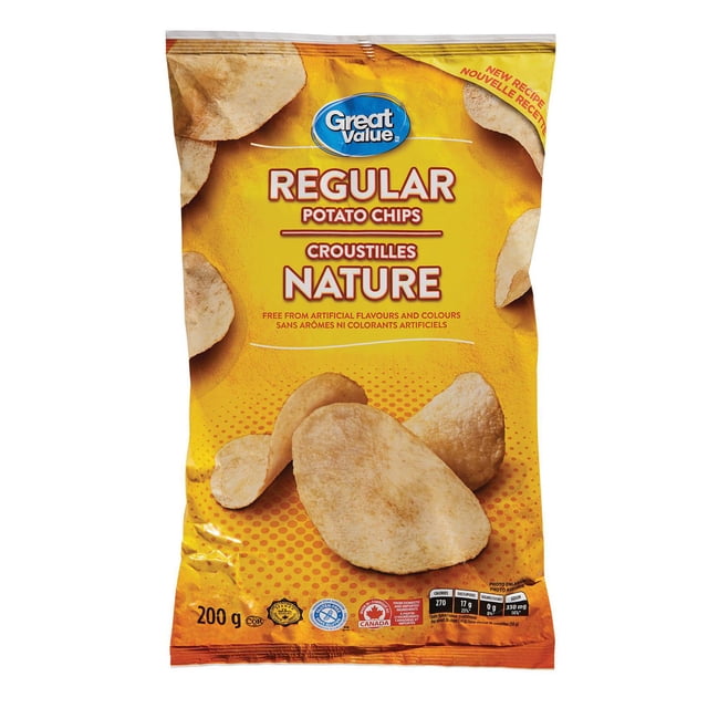 Croustilles nature Great Value