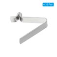 thumbnail image 3 of Unique Bargains Pinces à Ressort pour Pagaies de Kayak 5x3 mm, Bouton Creux, Goupille Simple, Clips de Ressort de Tube de Verrou pour Mât de Tente, Lot de 10, 3 of 6