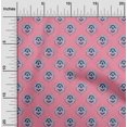 thumbnail image 1 of oneOone Cotton Poplin Fabric Floral Block Printed Craft Fabric BTY 56 Inch Wide, 1 of 4