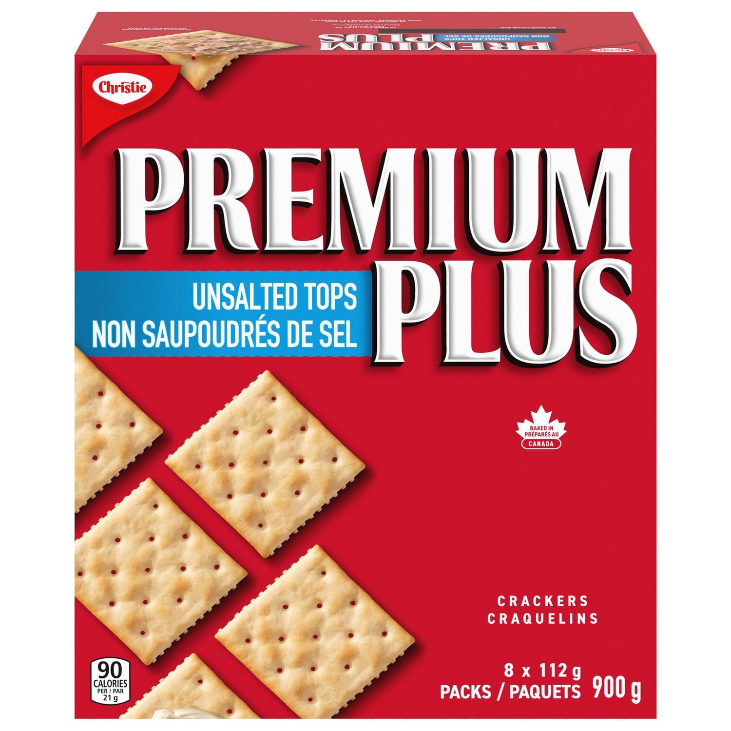 Premium Plus  Unsalted Tops Crackers