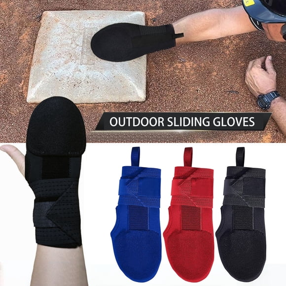 LJNYFDC Gant de Glisse de Baseball Ajustable Gant de Glisse de Baseball et de Softball avec Attache Gant Protecteur Épais de Softball Protège-Poignet Confortable et Durable Articles de Sport