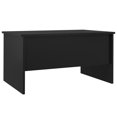 thumbnail image 3 of vidaXL Coffee Table Black 80x50x42.5 cm Engineered Wood, 3 of 6