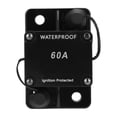 thumbnail image 2 of Disjoncteur à Réinitialisation Automatique, Support de Fusée Étanche, Interrupteur de Disjoncteur DC12-24V, Surcharge pour Automobiles, Navires, Camions, 2 of 7