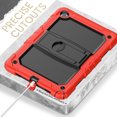 thumbnail image 4 of FJLBDE Case for Samsung Galaxy Tab A11+/A11 Plus 11 inch 2025, Rugged Shockproof Tablet Cases Cover with Kickstand Shoulder Strap, Red, 4 of 7