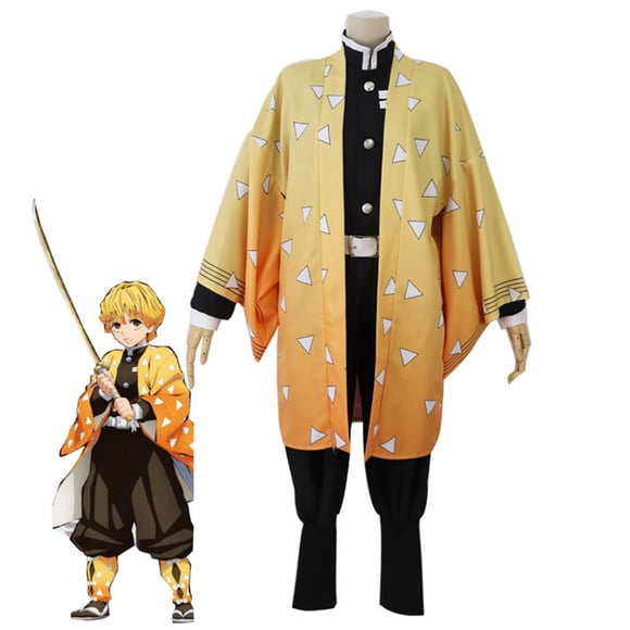 yingyy Halloween Anime Cosplay Costume Top + Pants + Coat + Belt + Leggings Cosplay Costume No.1