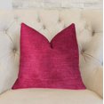 thumbnail image 2 of Plutus PBKR1905-2626-DP Coussin Décoratif de Luxe Rose Fuchsia pour Femme, 26 x 26 Po, 2 of 3