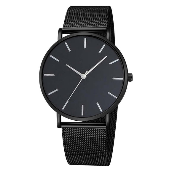 RKSTN Mens Watches Fashion Watches Clocks Watches Stainless Steel Casual Dresses Wrist Crystals Mens Watches
