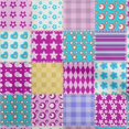 thumbnail image 1 of oneOone Polyester Spandex Light Pink Fabric Florals Sewing Material Print Fabric By The Yard 56 Inch Wide, 1 of 4