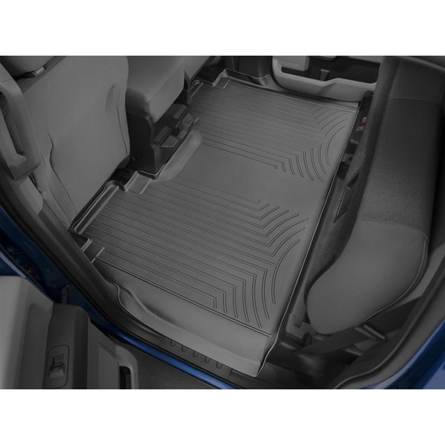 Weathertech Doublure de Sol 446974; Ajustement Moulé; Noir; Matériau Thermoplastique en Polyoléfine TPO; 1 Pce