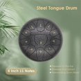 thumbnail image 3 of Tambour à Languette en Acier 11 Notes Poignée Tambour en Acier Instrument de Musique Éducatif Percussion, 3 of 7
