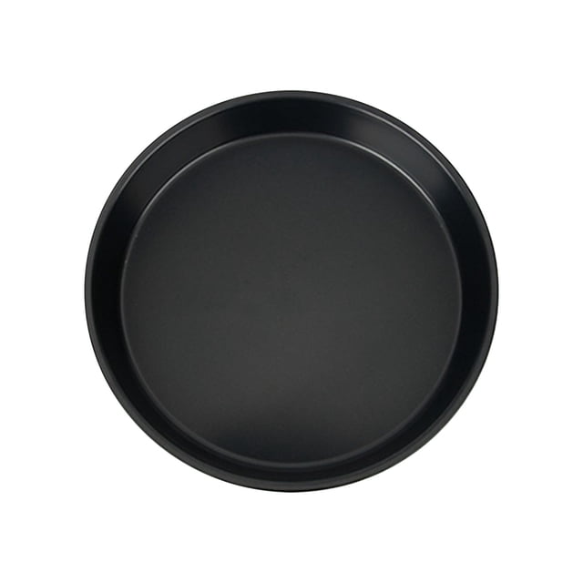 Dvkptbk Dining Plate Pizza Pan Nonstick Pizzas Tray Sheet Carbon Steel Pie Pan Baking Pans for Home Kitchen Bakeware Bread Cake Hand Made 10 Inch Kitchen Gadgets