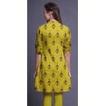 thumbnail image 3 of Bimba Kurtis Indiennes Courtes pour Femmes Tunique Imprimée Chemise à Manches Roulées, 3 of 6