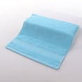 thumbnail image 1 of WHEANG Clearance Plain Household Cotton Square Towel Soft Absorbent Face Towel Textile, 1 of 4