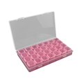 thumbnail image 2 of Cosmetic Cases Gospire Small 28 Grids Box Clear Plastic Jewelry Craft Storage Container Painting Embroidery Diy Art Craft Accessory Organizer Case (Colorful), Cosmetic Cases for Women, 2 of 5