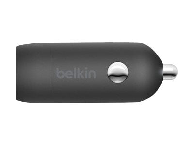 Belkin BoostCharge Car Charger - Car power adapter - 18 Watt - 3.6 A (24 pin USB-C) - black