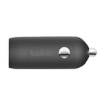 Belkin BoostCharge Car Charger - Car power adapter - 18 Watt - 3.6 A (24 pin USB-C) - black