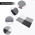 thumbnail image 3 of Luxshiny 2Pack Heat Resistant Table Mats Black PVC Craft Mats to Protect Table, 3 of 7