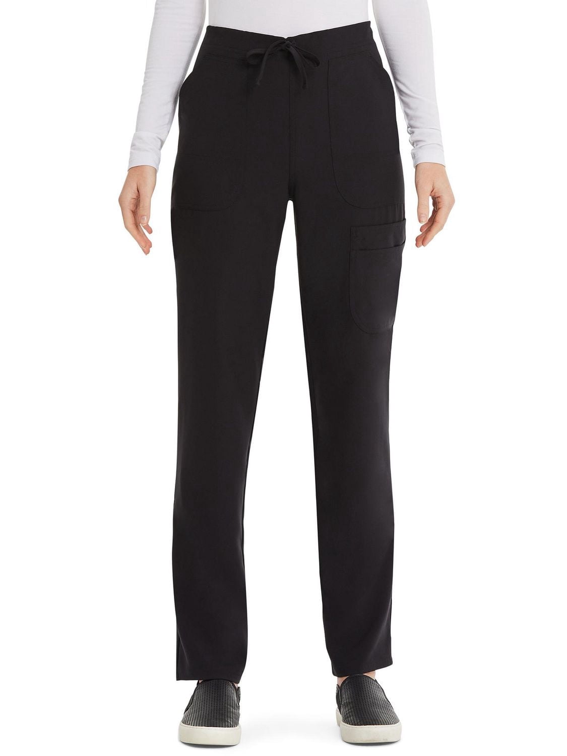 Pantalon d’uniforme médical cargo avec cordon de serrage Core Essentials Scrubstar pour femmes