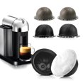 thumbnail image 1 of 5 Pcs/ensemble Capsule de Filtre à Café Jetable Rechargeable pour Nespresso Vertuo, 1 of 7