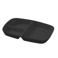 thumbnail image 1 of YIMWNYI Rectangular Compartment Tray, Party Tray, 3-Compartment Dinnerware, Easy to Clean Plastic Organizer, Thick Bottom Design, Multifunctional Tableware for Parties and Picnics, 1 of 6
