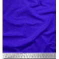 thumbnail image 1 of Soimoi Blue polyester Crepe Fabric Solid Fabric by Yard 42 Inch Wide, 1 of 5