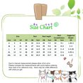 thumbnail image 4 of CBFFDC T-shirt pour Animal de Compagnie T-shirt pour Animal de Compagnie Col Rond Ourlement Exquis Style Simple Doux Haut d'Été Sans Manches, 4 of 7