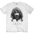 thumbnail image 1 of Frank Zappa Unisex T-Shirt Thin Logo Portrait, 1 of 3