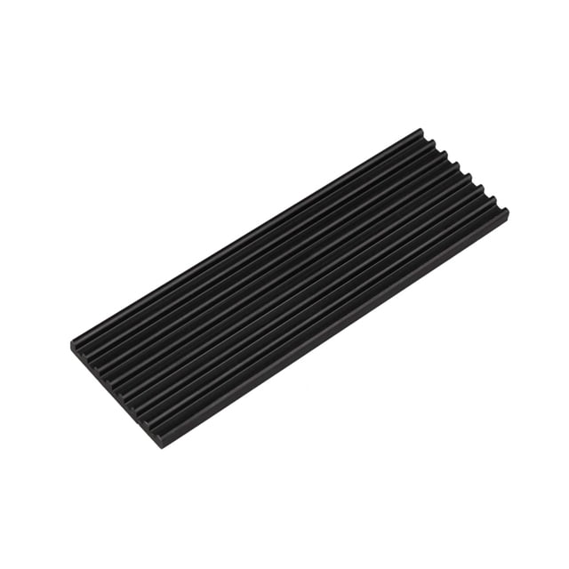 Yeacher Heat Sink M.2 Solid State Drive Heat Sink M.2 2280 SSD Radiator M.2 SSD Cooling Vest Black
