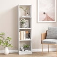 thumbnail image 3 of Costway 1PC 56" Tall Bookcase, Freestanding Bookshelf with 4 Open Cubes, 3 of 8