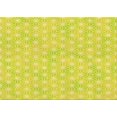 thumbnail image 1 of Ahgly Company Machine Washable Indoor Rectangle Transitional Golden Brown Yellow Area Rugs, 7' x 9', 1 of 7