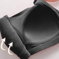 thumbnail image 3 of cfhntfmh Full Coverage Bras for Women Soft Breathable Cute Trim Push up Bras Plus Size Comfort Adjustable Strap Mesh Bralettes, 3 of 6