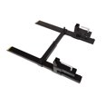 thumbnail image 5 of INTBUYING Fourchettes de Palette 1500 Lb Fourchettes de Palette avec Barre Stabilisatrice Réglable Accessoire de Fourche pour Direction Antidérapante, 5 of 5