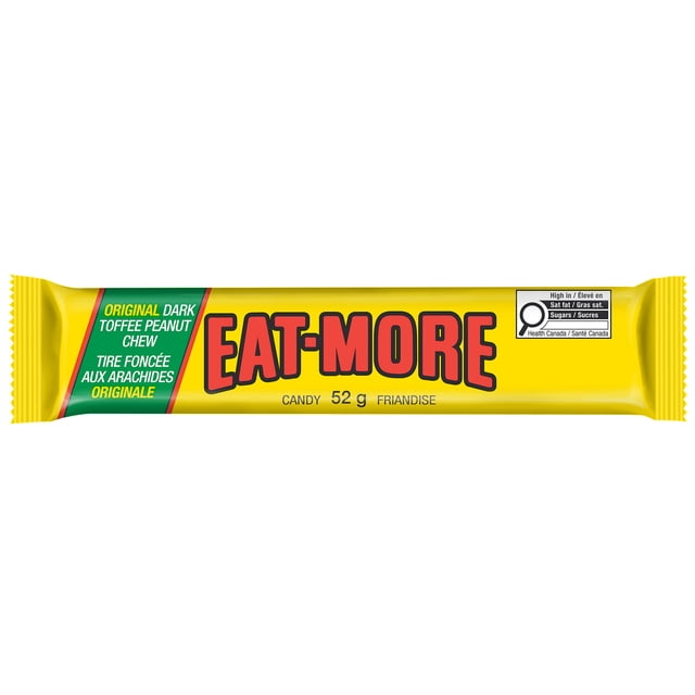EAT-MORE Original Toffee Peanut Chew, 52g