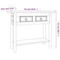 thumbnail image 4 of vidaXL Console Table Mexican Pine Corona Range 93x34.5x73 cm, 4 of 4