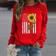 thumbnail image 3 of Blouse à Manches Longues pour Femmes Hiver Hauts Décontractés à Manches Longues pour Femmes Chandail en Molleton Imprimé Blouse Tee Chandail Long pour Femmes Hauts Décontractés à Manches Longues pour Femmes, 3 of 3