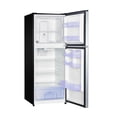 thumbnail image 2 of Magic Chef 10.1 Cu. Ft. Refrigerator with Top Freezer, Platinum Steel, ENERGY STAR®, 2 of 6