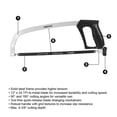 thumbnail image 2 of Swiss Tech 12" Hacksaw,Steel Frame,Bi-metal Blade, 2 of 4