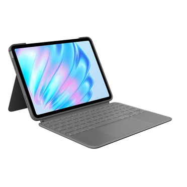 Logitech Combo Touch iPad Air 11" (M2, M3 & M4), iPad Air (5th gen) Keyboard Case - Detachable, Backlit, Kickstand, Oxford Grey
