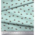 thumbnail image 3 of Soimoi Silk Fabric Triangle,Tree & Tent Tribal Decor Fabric Printed Yard 42 Inch Wide, 3 of 3