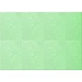 thumbnail image 1 of Ahgly Tapis Rectangulaire Lavable en Machine Intérieur Transitionnel Vert Clair, 3 Pieds x 5 Pieds, 1 of 7