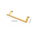 thumbnail image 1 of Stainless Steel Towel Rack - Magnetic Installation, Space Saving Towel Bar for Cabinet Door, Kitchen Bathroom Hanging Towel Holder, 1 of 2