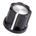 thumbnail image 4 of 10pcs D type 6mm Shaft Hole Volume Control Potentiometer Knob For Guitar Bass, 4 of 11